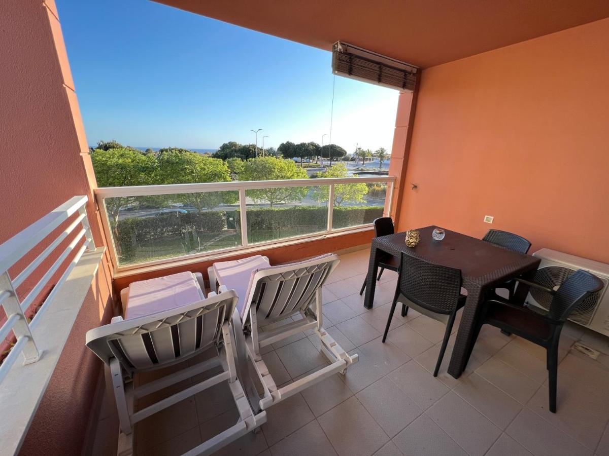 Beachfront Seaview Litoralmar Apt, Fast Wifi, Airco, Pool, Private Parking ปอร์ติเมา ภายนอก รูปภาพ